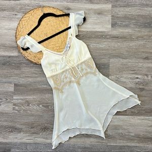 Vintage Y2K babydoll tank top